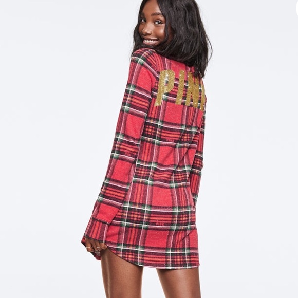 victoria secret cozy sleep dress